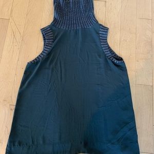 Sleeveless see through blouse